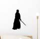 Samurai Silhouette Wall Decal
