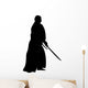Samurai Silhouette Wall Decal