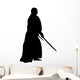 Samurai Silhouette Wall Decal
