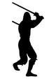 Ninja Silhouette Wall Decal