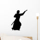 Samurai Silhouette Wall Decal