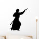 Samurai Silhouette Wall Decal