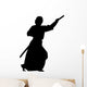 Samurai Silhouette Wall Decal
