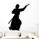 Samurai Silhouette Wall Decal