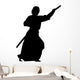 Samurai Silhouette Wall Decal