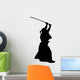 Samurai Silhouette Wall Decal
