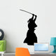 Samurai Silhouette Wall Decal