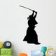 Samurai Silhouette Wall Decal
