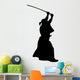 Samurai Silhouette Wall Decal