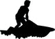 Jet Ski Silhouette Wall Decal