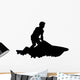 Jet Ski Silhouette Wall Decal