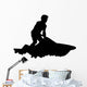 Jet Ski Silhouette Wall Decal