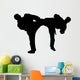 Sparring Karate Wall Decal
