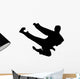 Karate Silhouette Wall Decal