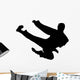 Karate Silhouette Wall Decal