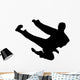 Karate Silhouette Wall Decal