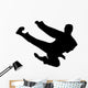 Karate Silhouette Wall Decal