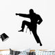Karate Silhouette Wall Decal