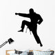 Karate Silhouette Wall Decal