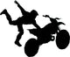 Stuntman Jumping Motocross Wall Decal