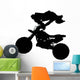 Stuntman Jump Flip Motocross Wall Decal