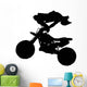 Stuntman Jump Flip Motocross Wall Decal