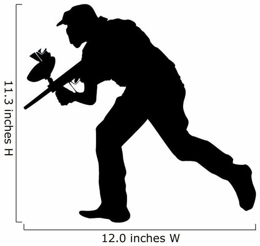 Paintball Wall Decal
