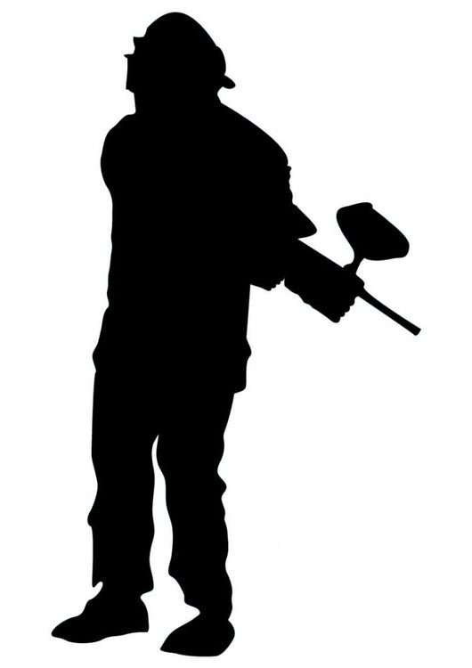 Paintball Wall Decal