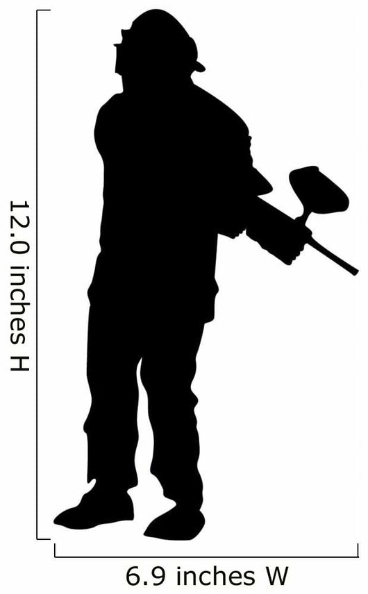 Paintball Wall Decal