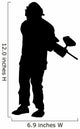 Paintball Wall Decal