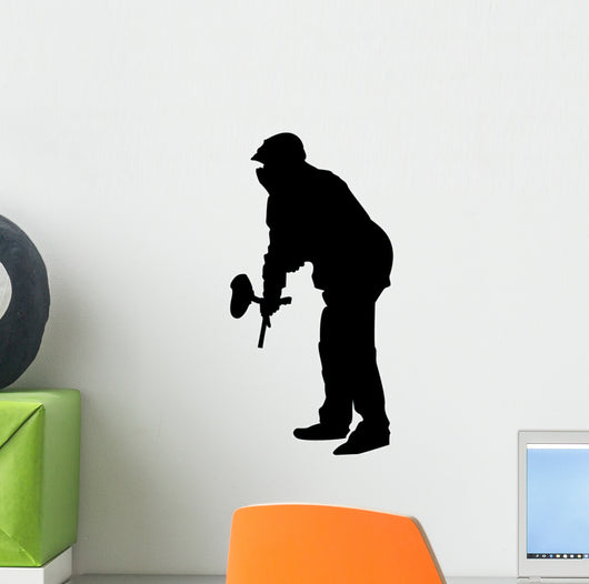 Paintball Wall Decal