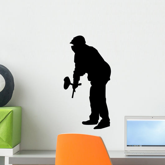 Paintball Wall Decal