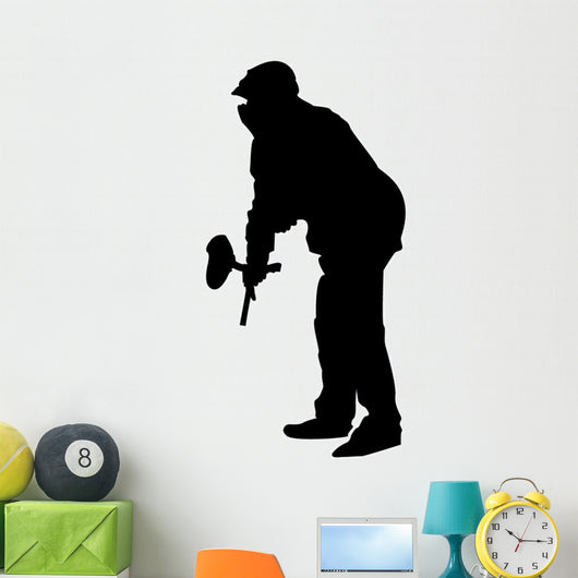 Paintball Wall Decal