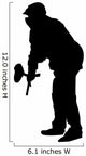 Paintball Wall Decal