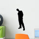 Cool Businessman Silhouette Wall Decal