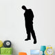 Cool Businessman Silhouette Wall Decal