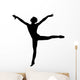Male Ballet Dancer Wall Decal