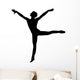 Male Ballet Dancer Wall Decal