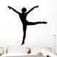 Male Ballet Dancer Wall Decal