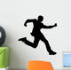 Man Suit Running Wall Decal