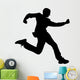 Man Suit Running Wall Decal