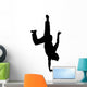 Man One Hand Stand Wall Decal