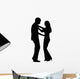 Man Woman Dance Lesson Wall Decal