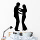 Man Woman Dance Lesson Wall Decal
