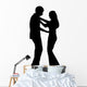 Man Woman Dance Lesson Wall Decal