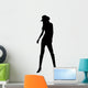 Pretty Cowgirl Wall Decal
