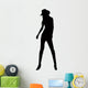 Pretty Cowgirl Wall Decal