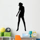 Pretty Cowgirl Wall Decal