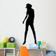 Pretty Cowgirl Wall Decal