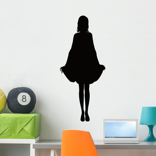 Woman Skirt Classy Petite Wall Decal